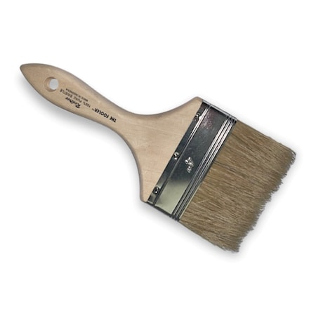Gordon Brush 4" Chip Hog Hair Bristle, Paint Brush, Wood Handle, 12 PK R10004